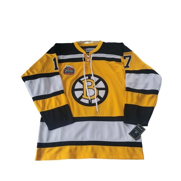NWT Reebok 2010 Winter Classic Boston Bruins Milan‎ Lucic NHL Hockey Jersey 48 - Picture 1 of 12